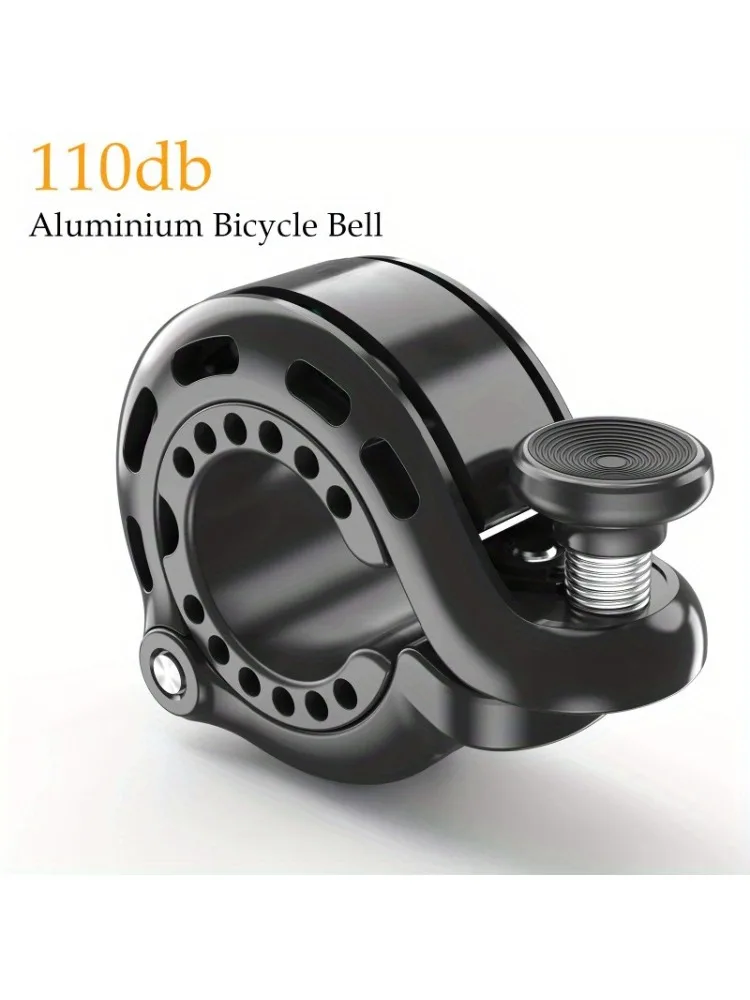 AliExpress New Upgrade Bicycle Bell 110dB Loud  Horn Innovative Aluminum Alloy Mini  MTB  for Bike