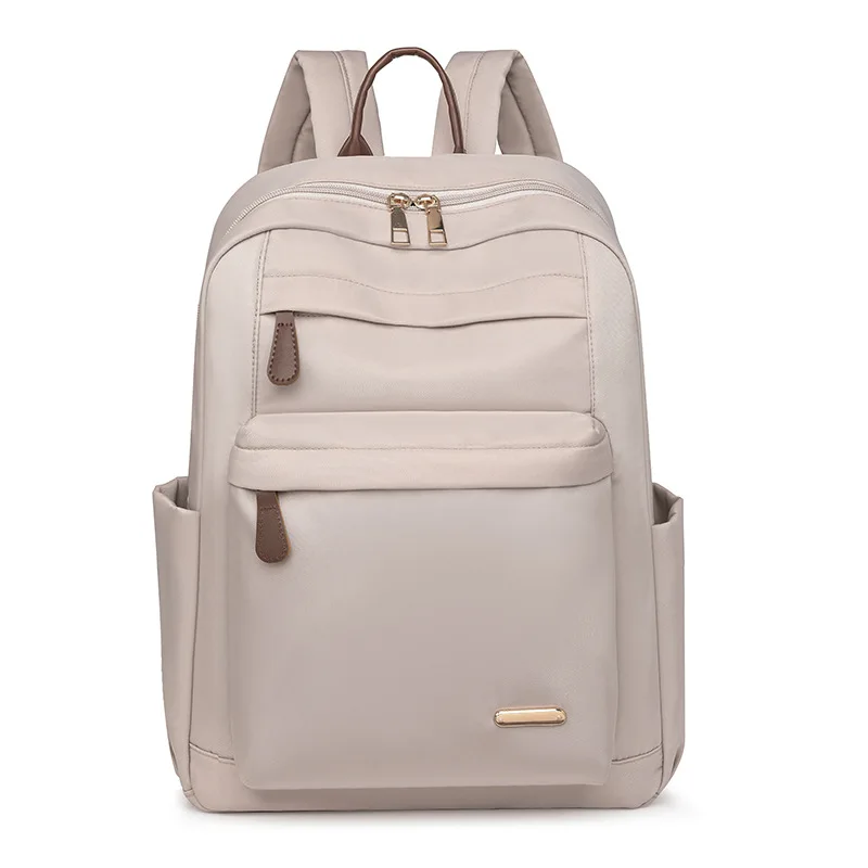 Nylon Womens Backpacks Trend Trendy Female Bag Small School Bags White Rucksack For Teen Girls Fashion Casual Backpack