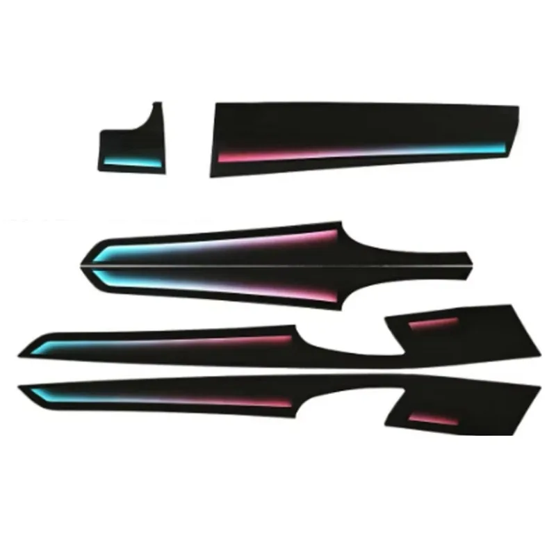 

Система автоматического освещения RGB с LED-лампами для Panamera 2012-2016 годов, карбон, 1:1 оригинальная форма, внутреннее освещение.