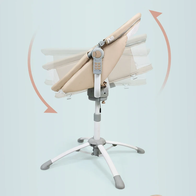 Berceau balançoire d'intérieur à bascule pour bébé, lit pour tout-petit, chaise automatique, shaker de couchage pour bébé
