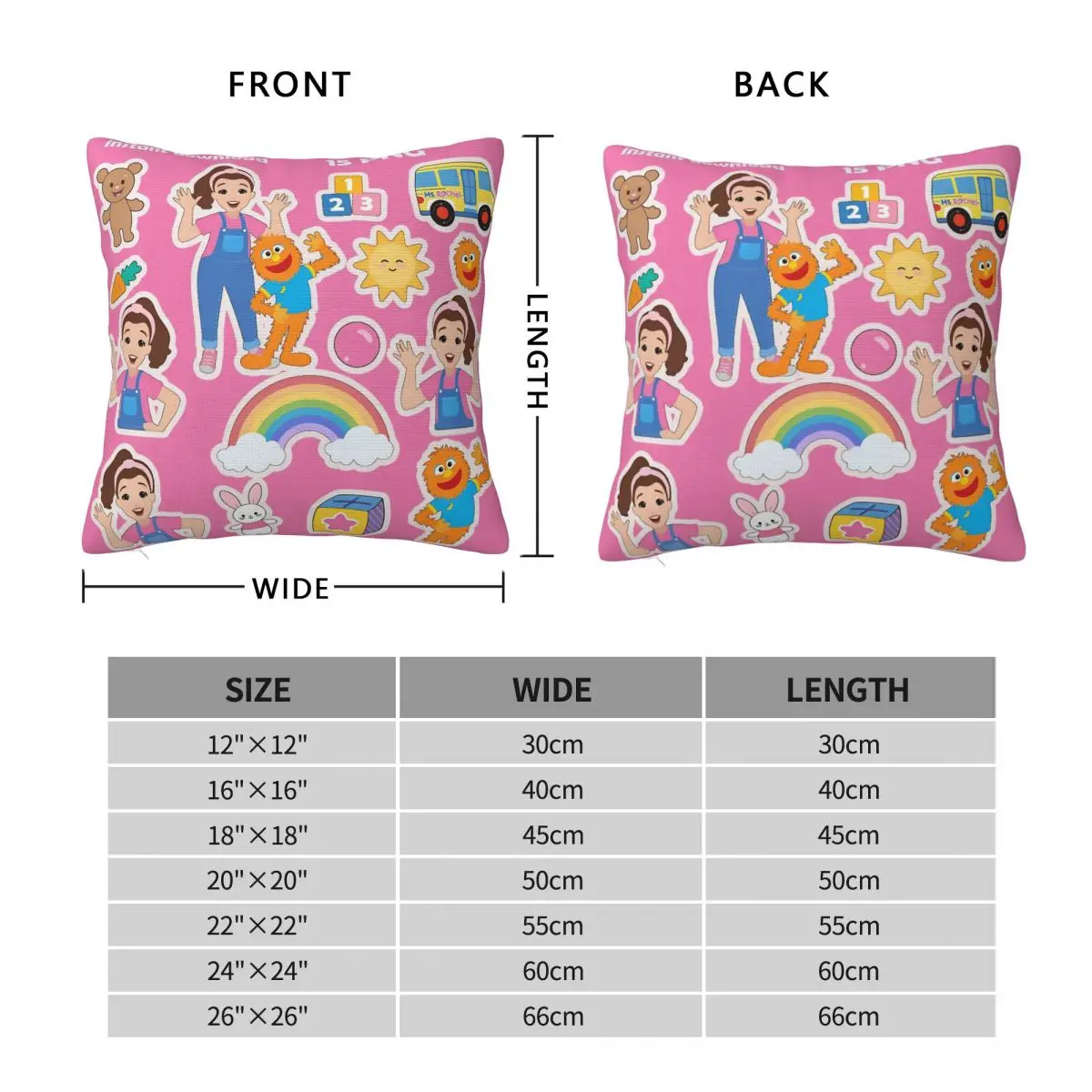 غطاء وسادة ملكة جمال راشيل المعلم السيدة راشيل تصميم غطاء الوسادة الجدة كيس وسادة ل أريكة ديكور المنزل سادات