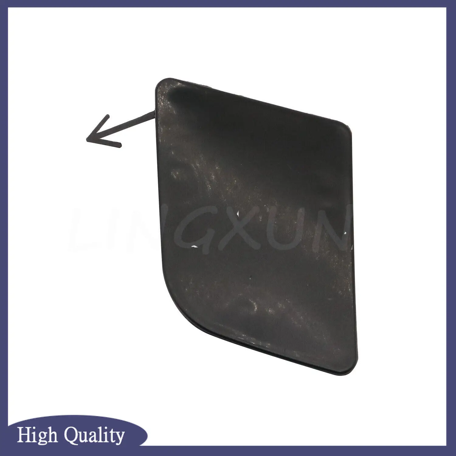 

Черная крышка фаркопа переднего бампера для Nissan Sentra 622A03YU0H 2016-2019 гг.