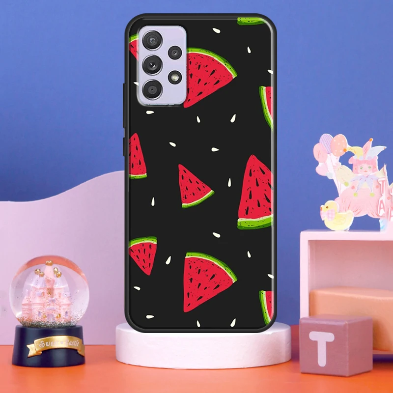 Summer Fruit Watermelon Case For Samsung A52S A12 A22 A32 A52 A72 A34 A70 A51 A71 A54 A13 A33 A73 A53 Back Cover