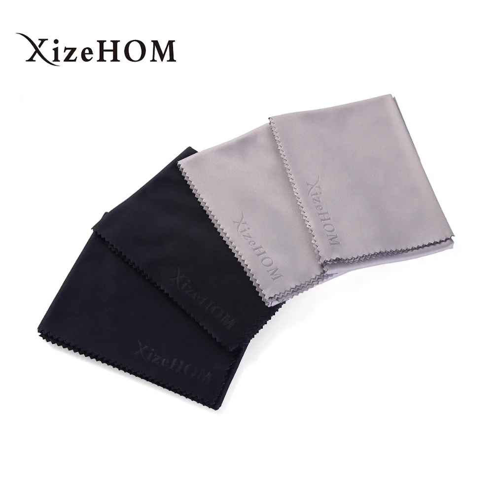 XizeHOM (40*40cm/4pcs) Large Microfiber Cleaning Cloth for All Eyeglasses, Glasses, Camera Lens, Household Cleaning Tools