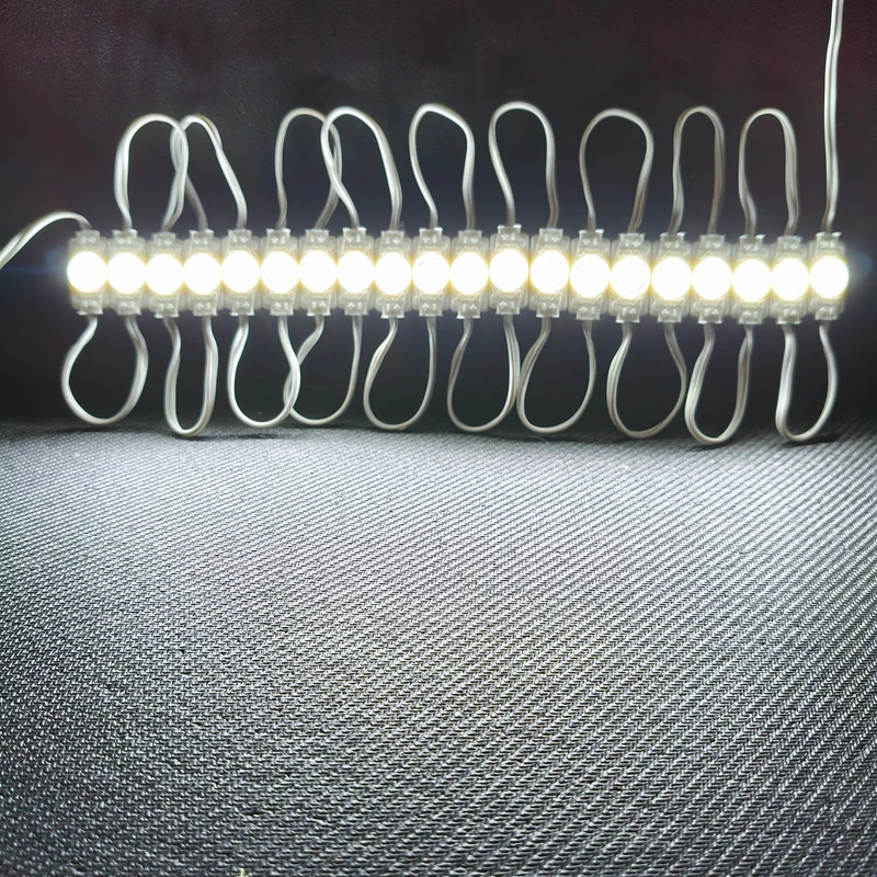 20 Stück Mini-LED-Modul SMD 2835 0,5 W Einspritzmodul Leuchtkastenmodul Fensterfront 27 mm x 12 mm 1 LED-Einzelmodul für Shop-Banner