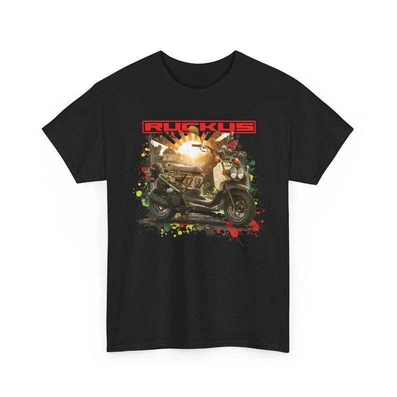 2026 Ruckus T Shirt Zoomer Scooter Tee Urban Rider Gift Custom Mini Moto Top Cotton T-shirt Unisex