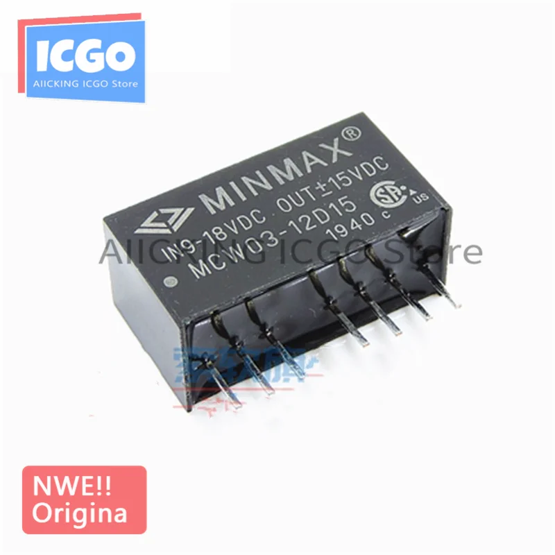 

(2-10piece)100% New original MCW03-12D15 MINMAX Power module 3W 15V 100MA fast delivery Free Shipping , In Stock