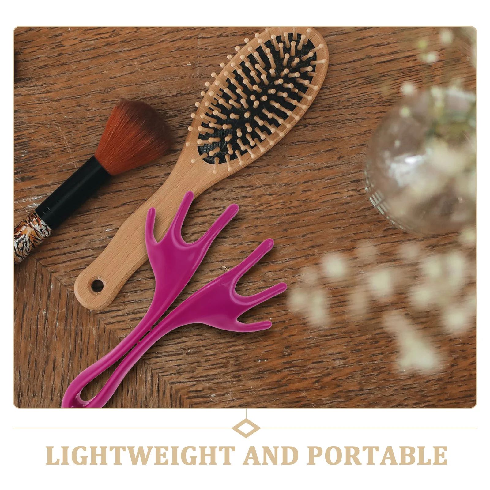 

Пластиковый массажер для кожи головы, гладкая голова, коготь, инструмент, портативный для кожи головы, шеи, снятие стресса, массажер для головы, массажные когти