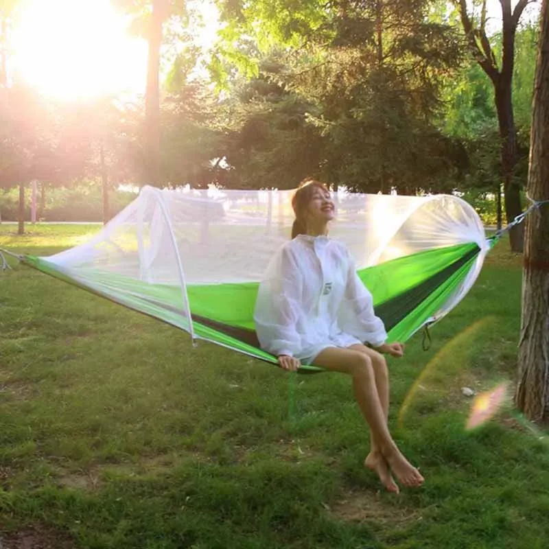 Canopies Lounge Camp Swings Hammock Survival Travel Tarp Anti Mosquito Hunting Hanging Hammock Terrace Silla Colgante Equipment