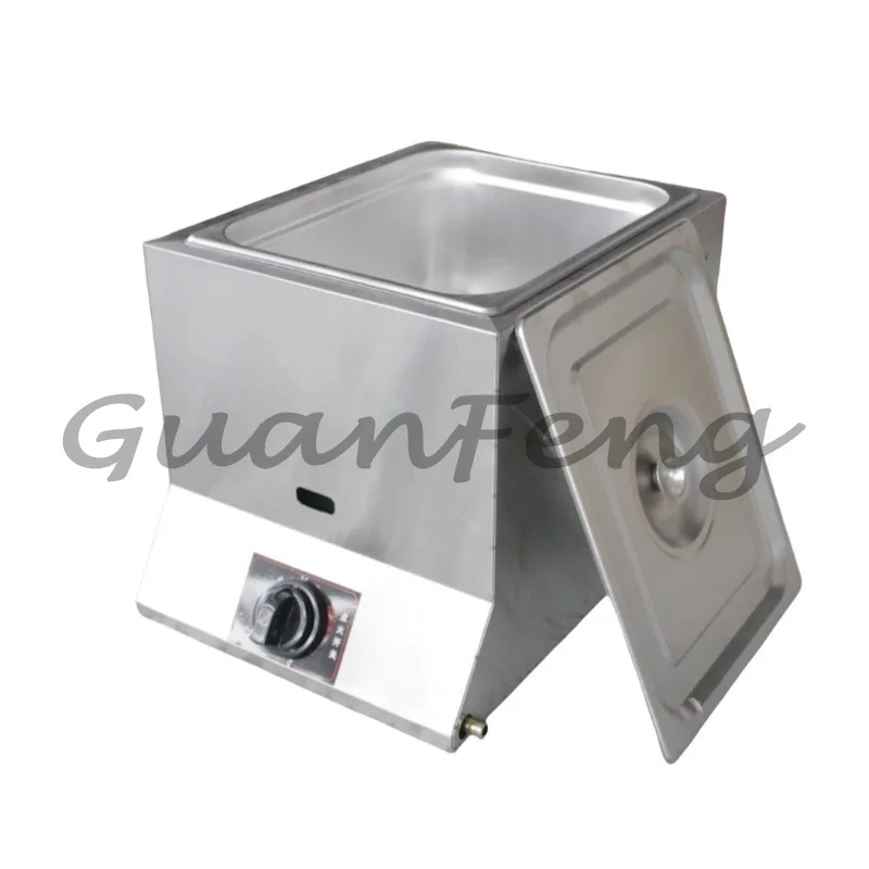 Factory Gas Fryer for Sale Stainless Steel Single Burner 10L Commercial Kitchen Equipment