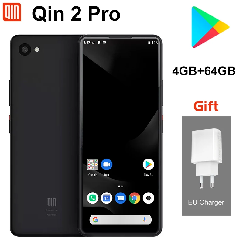 Qin 2 Proグローバルバージョンのフルスクリーン電話,4gネットワーク