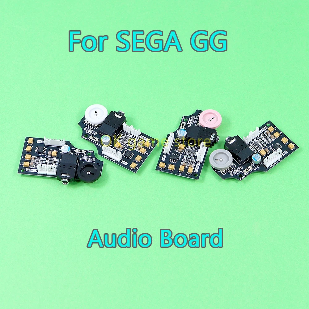10 قطعة لـ SEGA GG جودة عالية ثنائي القناة حجم الصوت مجلس ل SEGA GameGear باستخدام ELNA مكثف الصوت إخراج حجم مزدوج
