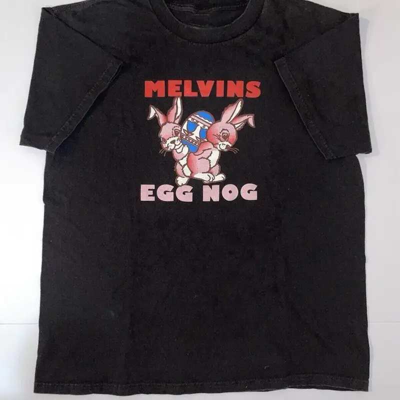 

Винтажная футболка Melvins из редкого черного хлопка, все размеры для фанатов 1HRB37