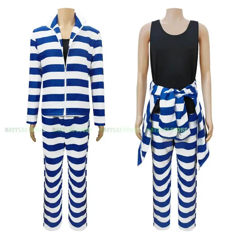 COSAC@Anime Detention House Nanbaka Uno No2650 Косплей Костюм Мужчины Женщины Хэллоуин Комикс Хэллоуин Косплей Униформа Костюм заключенного COSAC@Anime Detention House Nanbaka Uno No2650 Косплей Костюм Мужчины Женщины Хэллоуин Комикс Хэллоуин Косплей Униформа Костюм заключенного