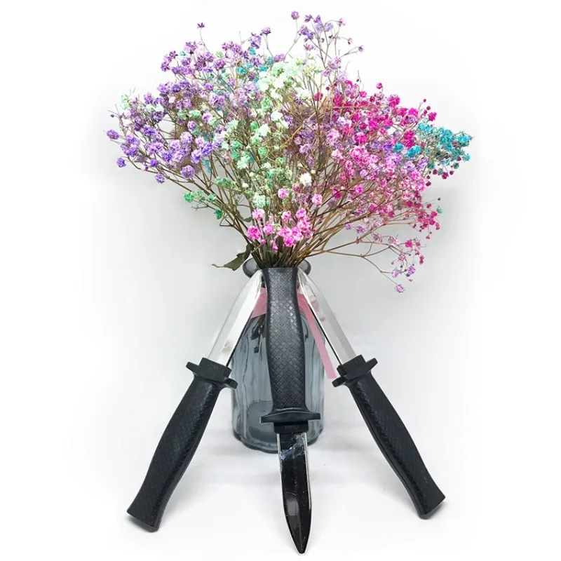 سكين مزحة قابل للسحب - دعامة كوميدية بلاستيكية غير ضارة للبالغين والأطفال، خدعة سحرية نكتة هدية أداء لعبة للأولاد