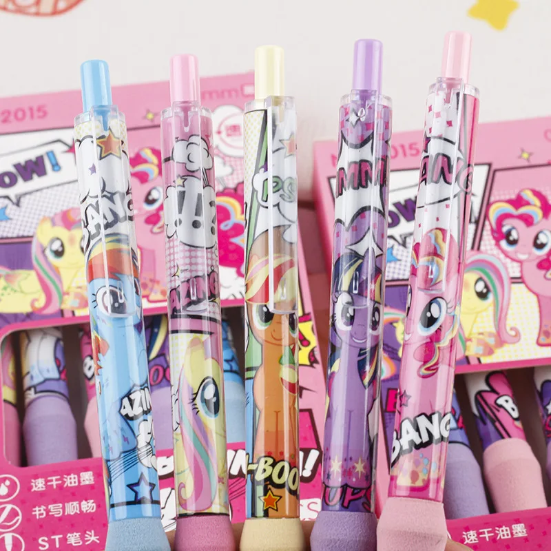 

0.5mm My Little Pony Gel Pens Kawaii Stationery Cartoon Anime Derivative Peripherals School Supplies Office Accessories Gift