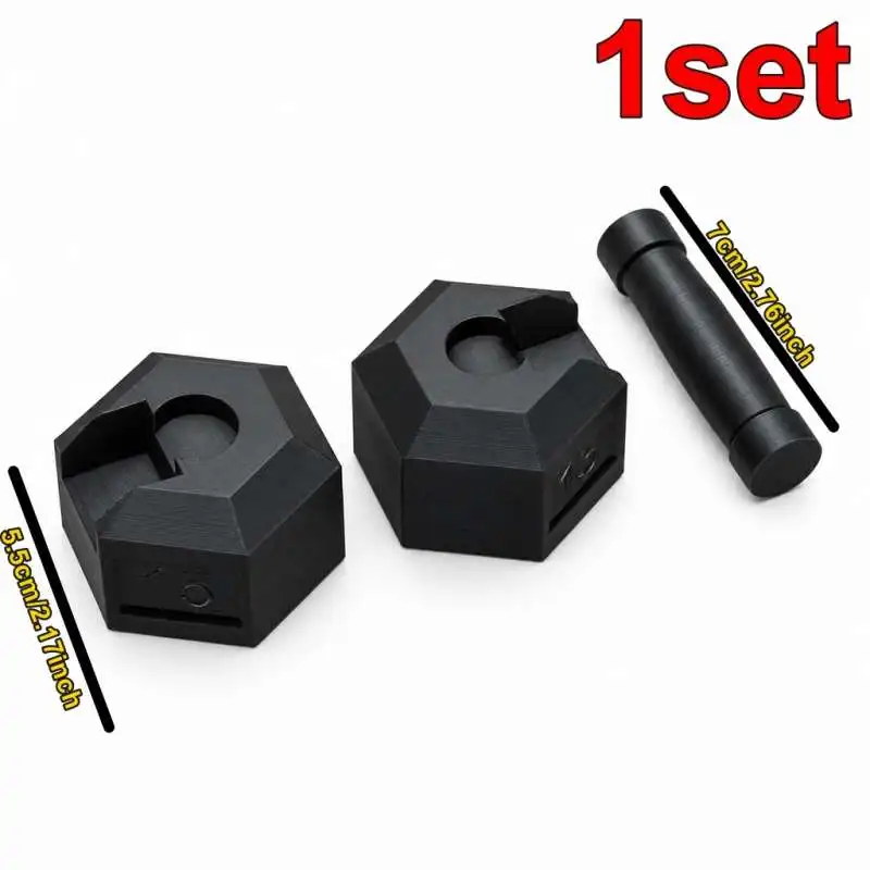 Desktop Dumbbell Business Card Stand Tabletop Name Card Holder Fitness Theme Desk Storage Organizer