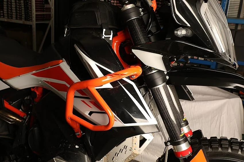 Couvercle de protection de fourche avant en Fiber de carbone, 160mm 178mm 202mm 225mm 248mm, pour Honda Yamaha Kawasaki Suzuki KTM CRF CR YZF