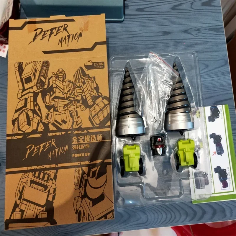 أطقم ترقية ألعاب شخصيات التحول Jinbao Devastator