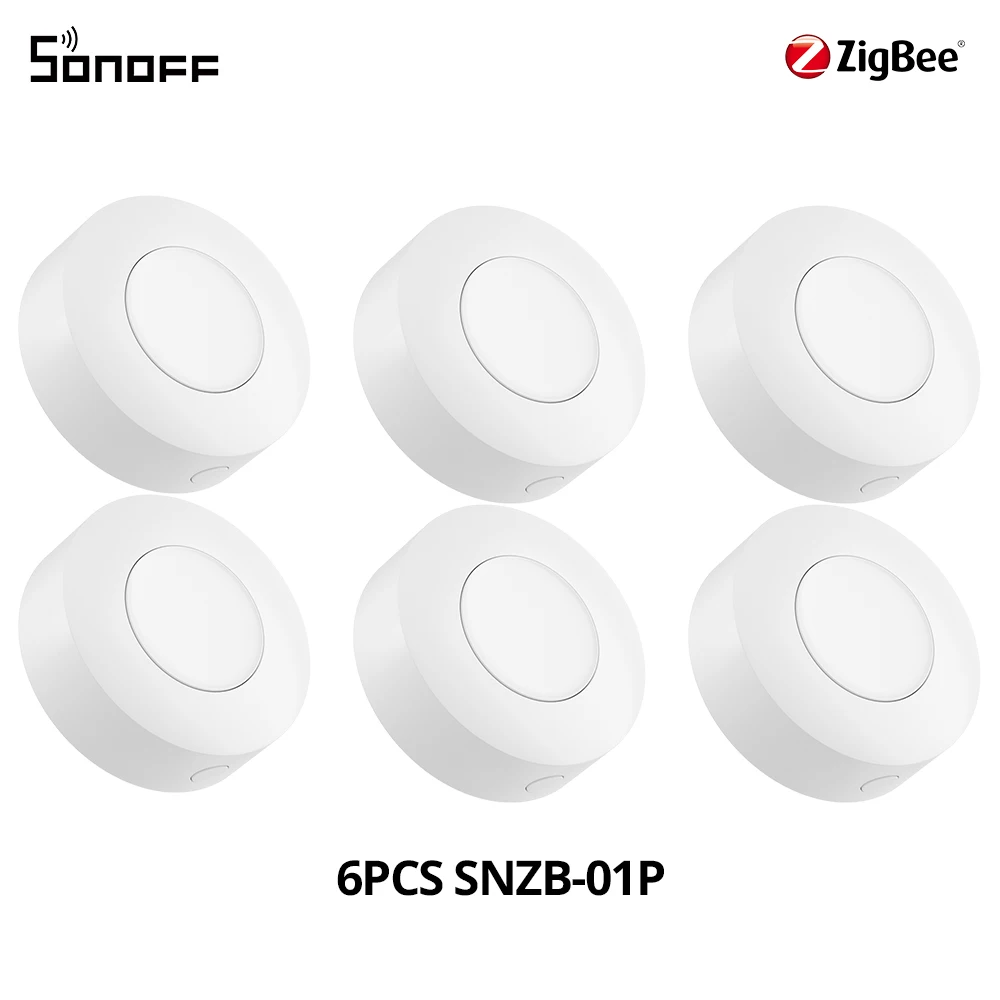 SONOFF SNZB-01P Smart Zigbee Wireless Switch 1–10 Stück Smart Scene über eWeLink Zwei-Wege-Steuerung mit TX Ultimate NSPanel Pro Switch