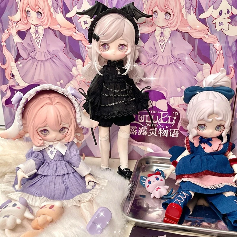 

Серия Luluelf Story 1/12 Bjd слепая коробка Mystery Box игрушки милые экшн-фигурки аниме Kawaii модель подарок