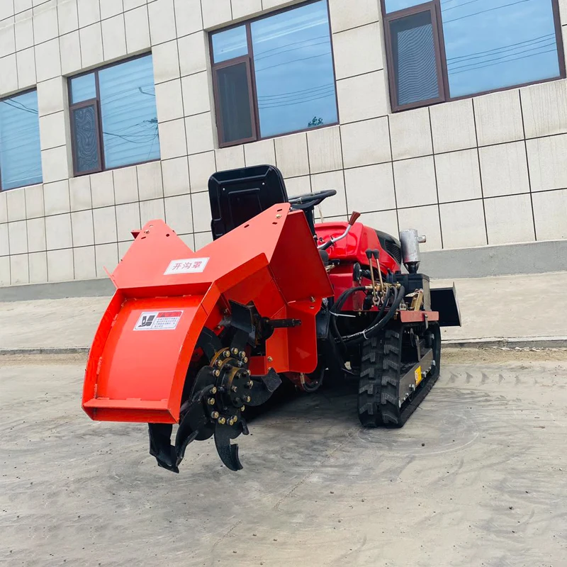 

Customized Small Crawler Rotary Tiller Farm Plowing Machine New Multi-Function Agricultural Cultivator