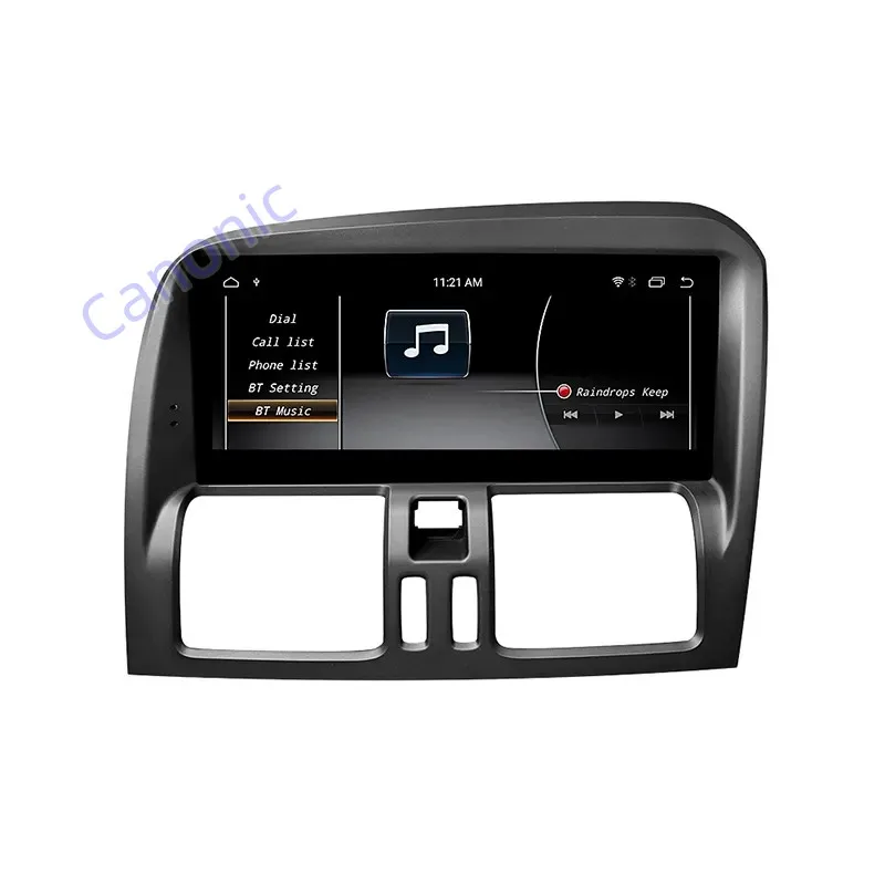 RHD Android 12 System Car No DVD Player For  XC60 2009 2010 Left Steering Wheel Car GPS Multimedia Navigation