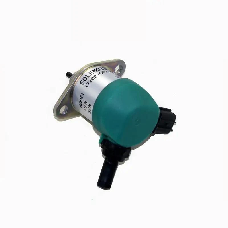 

For Daewoo Doosan DX70 excavator 12v flameout solenoid valve for Kubota 17208 engine flameout switch Accessories Free shipping X