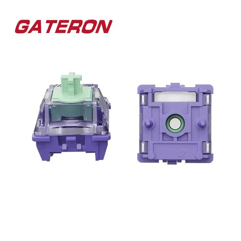 Gateron Magnetic Genty Silent switch, Linear, Freely setting pre-travel, Hall Sensor Effect for Magnetic Keyboard Gaming Office