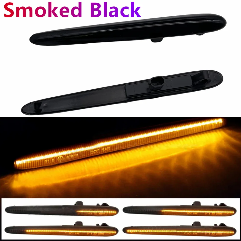 

2Pcs Dynamic LED Turn Signal Arrow Marker Lights Sequential Blinker Light For Alfa Romeo Giulietta 2010-2021Ti Sprint 2010-2021