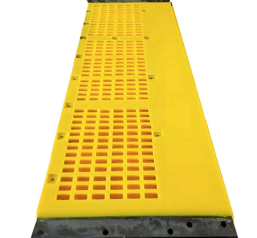 XG 2024 Tensloned Polyurethane Screen Mesh Dewatering Mining Vibrating Sieve Panel High Performance Polyurethane Vibrating