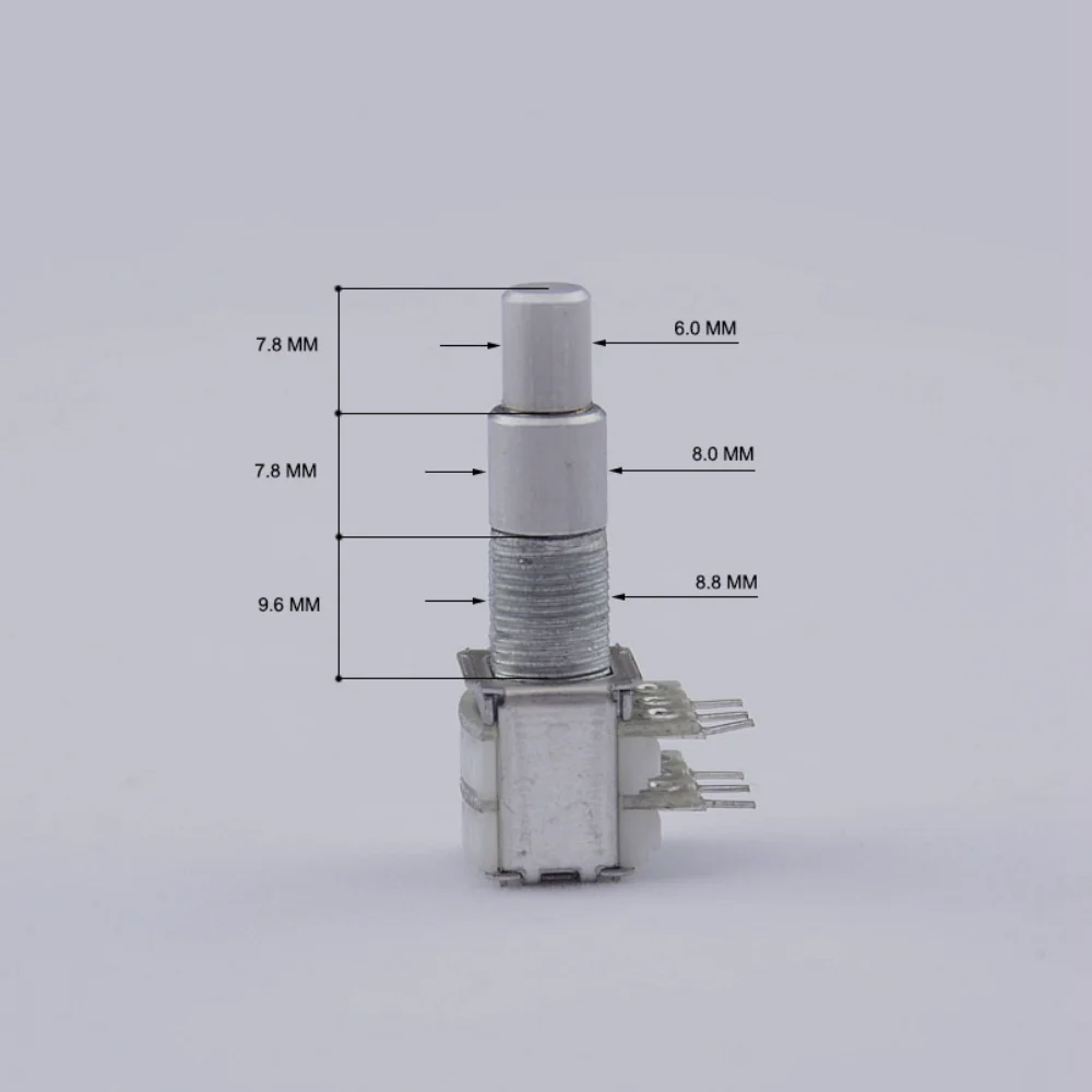 Alpha Stacked Dual Concentric Potentiometer(POT) No Center Detent 250k/100k/50k/25k