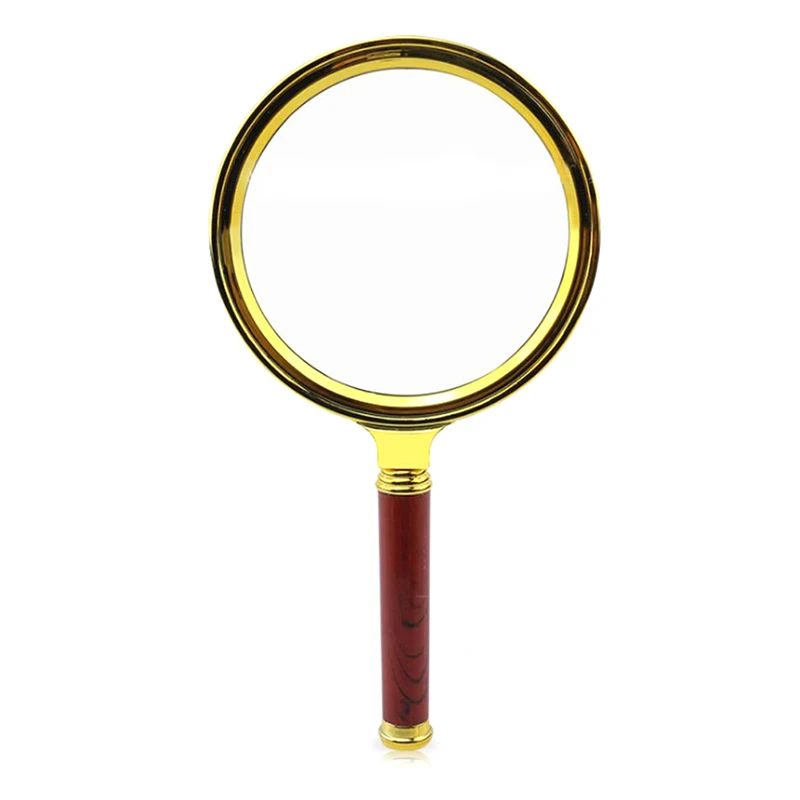 

Portable Magnifying Glass 10X Handheld 60/70/80/90/100mm Portable Magnifier