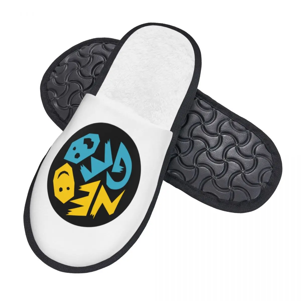 Custom Neogeo Arcade Guest Slippers for Bathroom Women House Slipper