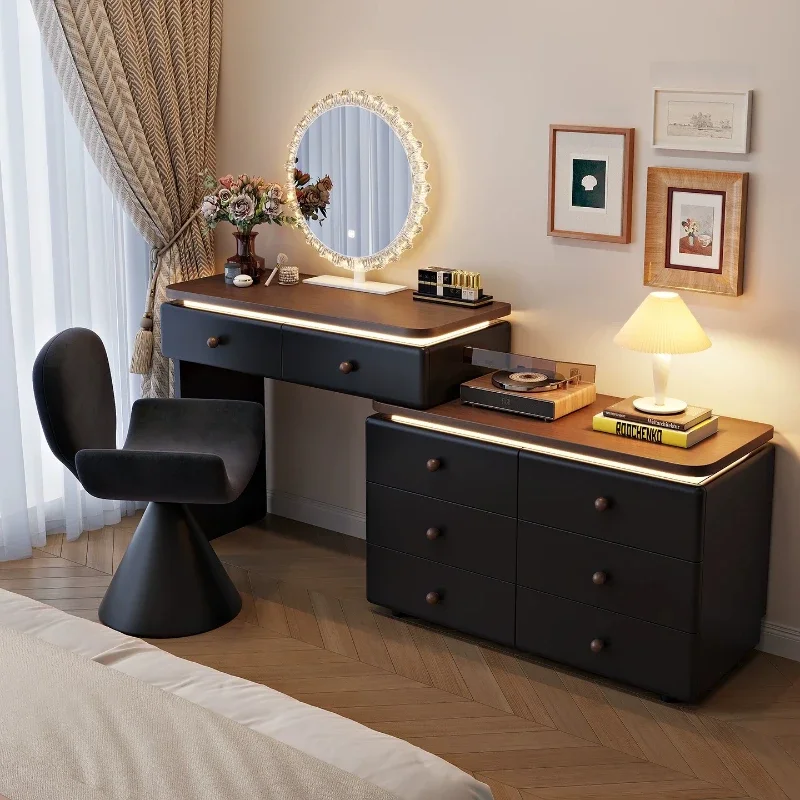 # Shelving Double Dressing Tables Upholstered Partitions Workbench Corner Makeup Vanity Open Coffee Schminktisch Home Funiture