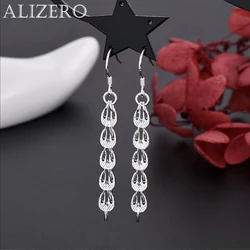 Hot Original designer 925 Sterling Silver Phoenix tail Earrings for Women fashion Party Wedding Engagement Jewelry Holiday Gift