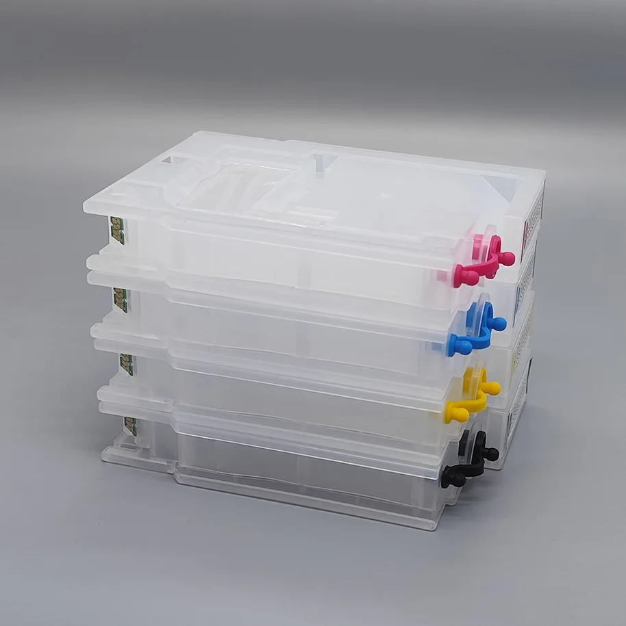 

4Color 748 748XL Refill Ink Cartridge with Chip for Epson WorkForce Pro WF-6090 WF-6590 WF-8090 WF-8590 Printer
