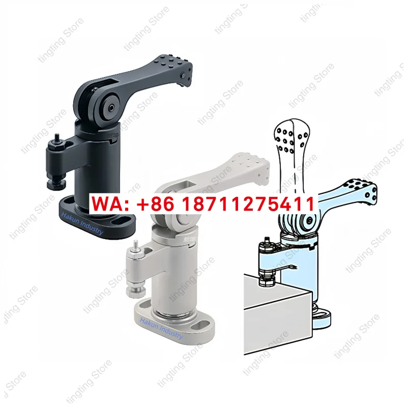 Rotary quick fixture (cam type) suitable for CNC machining compression and various industries 1 piece
