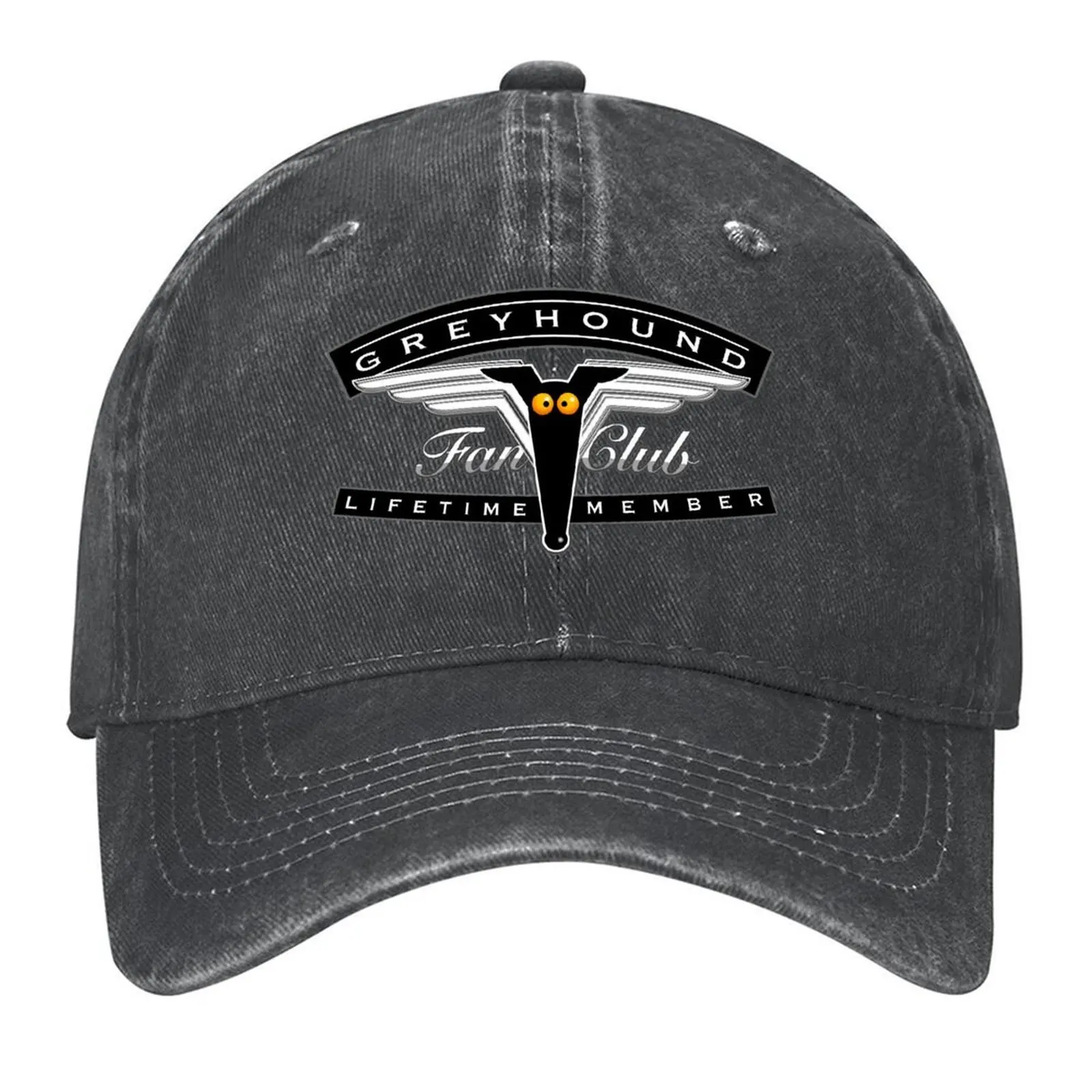 

Greyhound Fan Club Baseball Cap Fashion Beach hard hat Brand Man cap luxury woman cap Women Beach Fashion Men's