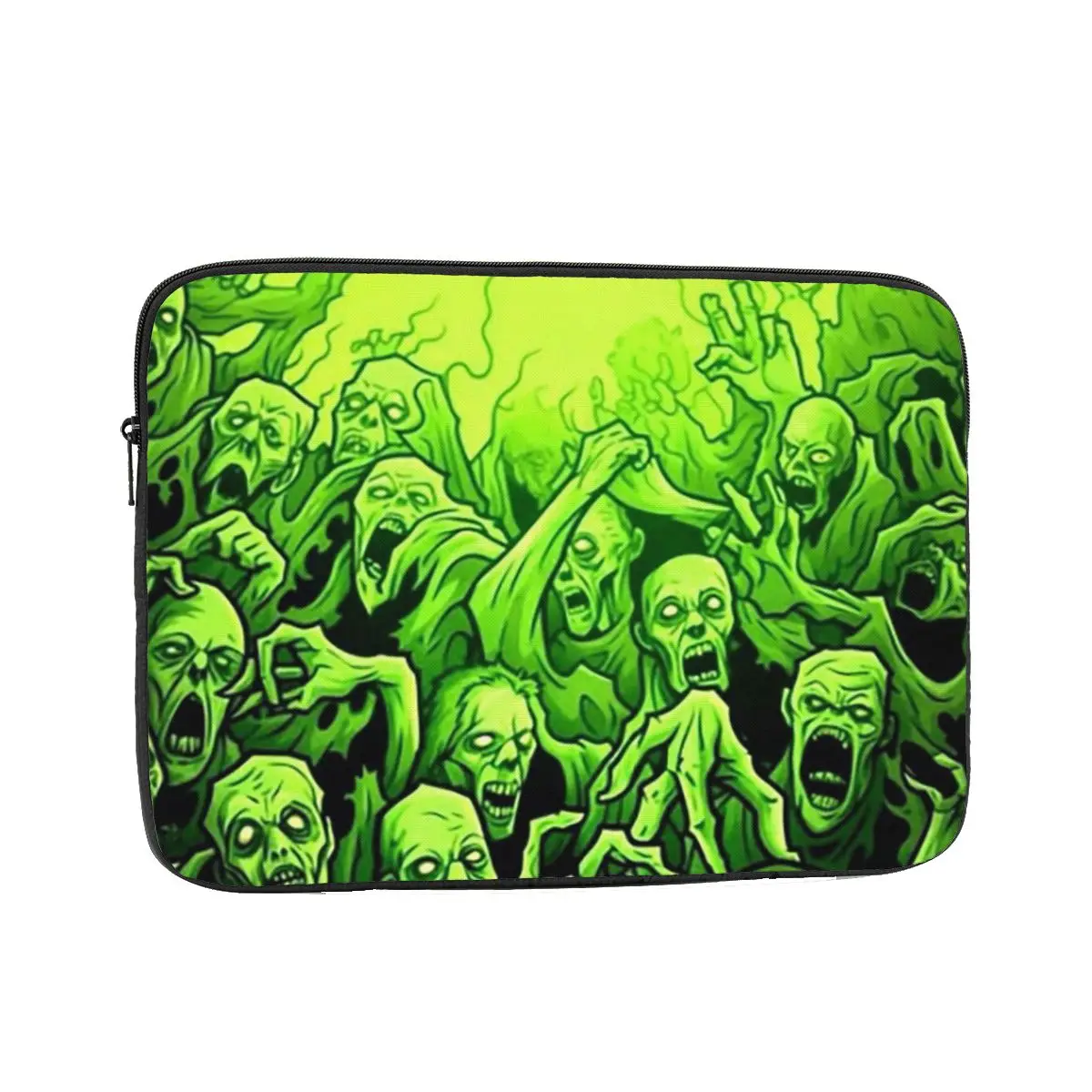 Ghost Skull Print Luminous Horror Night Halloween  Case Pouch 10 12 13 15 17 Inch For Macbook Air Pro Tablet Shockproof Case Bag