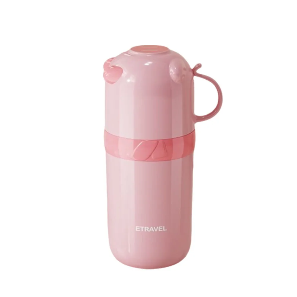 

Creative Sealed Travel Mouthwash Cup Detachable Plastic Toothbrush Toothpaste Cup Dustproof with Handle Toothbrush Box for Home