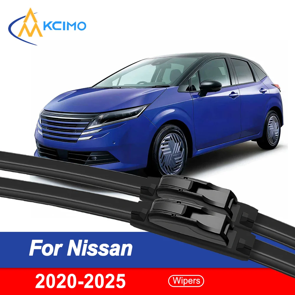 

Flat Windshield Wipers Compatible for Nissan Note E13 2020-2025– Smooth & Low-Noise Design Quiet Front Windshield Set