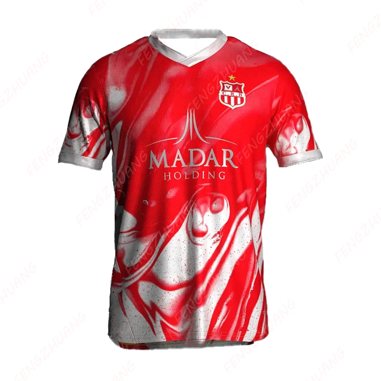 2024/25 Algerie Concept Jersey Juniors Outdoor Sweat Absorbent Quick Dry Soccer Jersey Summer Classic Loose Jersey T-Shirt