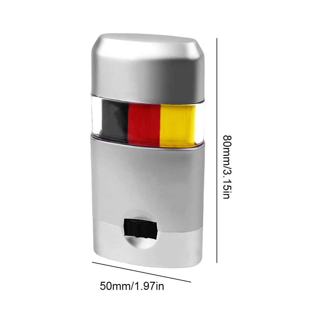ドイツのファンのための国旗のボディメイクペイント,コスプレペイント,黒,赤,黄色,パーティー,フェスティバル用のフェイスペイントセット