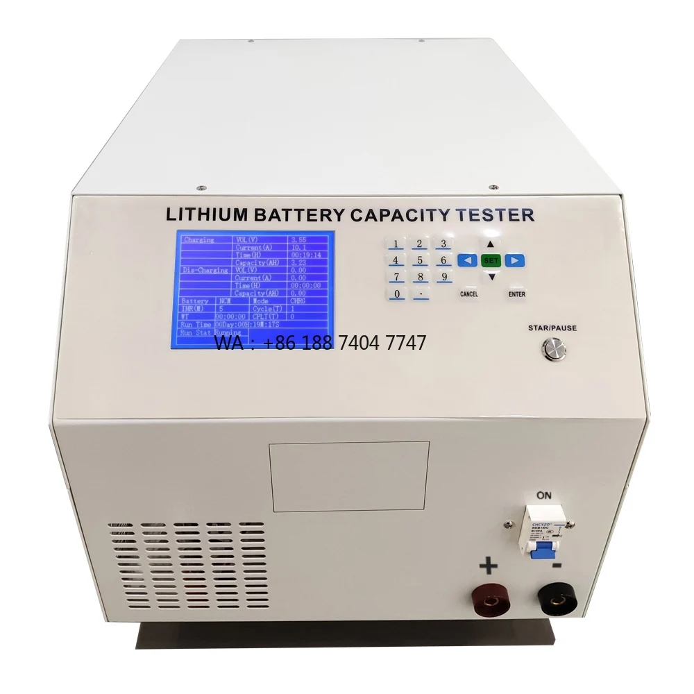 Charge 40A Discharge Lithium Battery TestersHF10040 100V 40A Li Ion Cell Analyzer Machine for Battery Capacity Testing