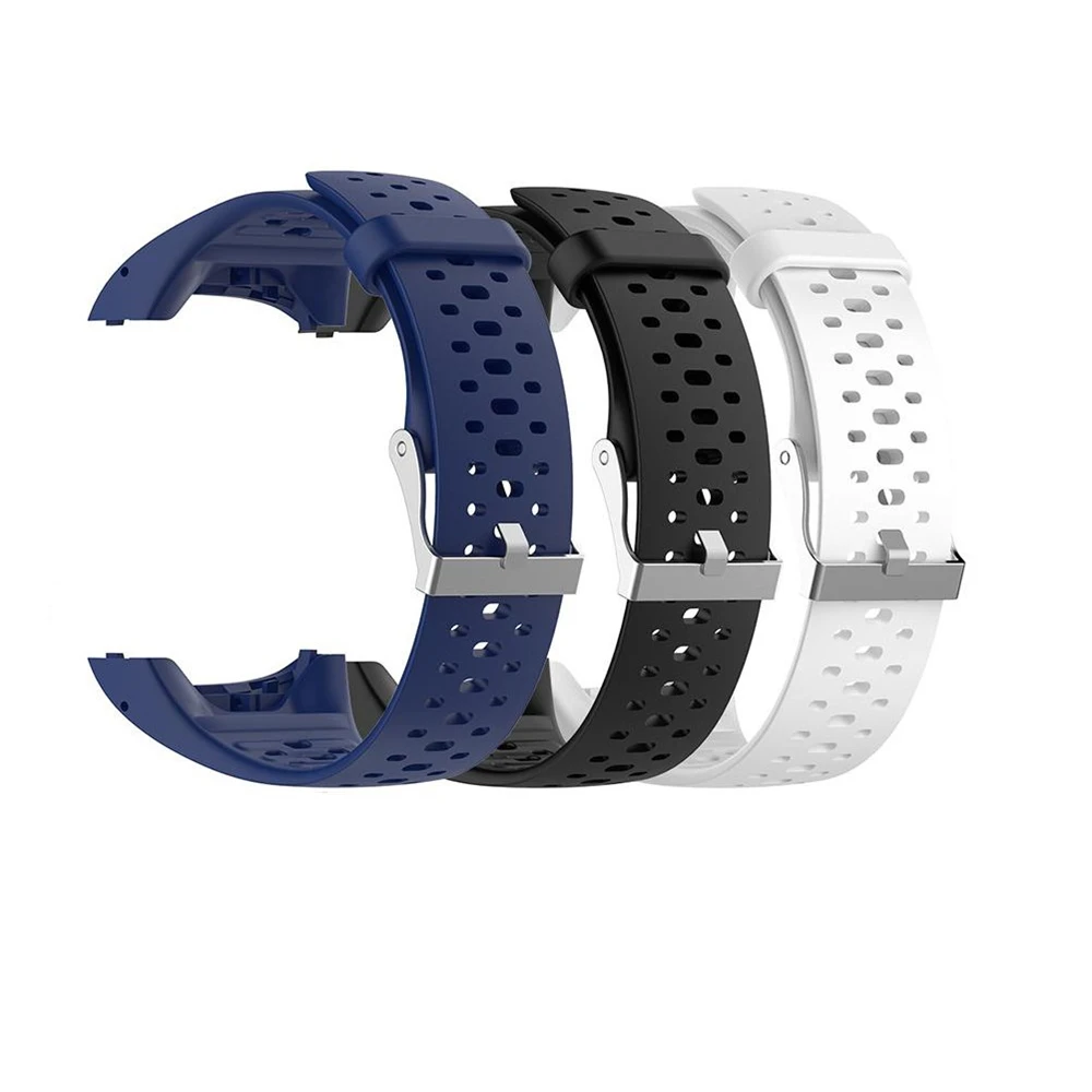 Silicone replacement bracelet compatible with Polar M400 / M430