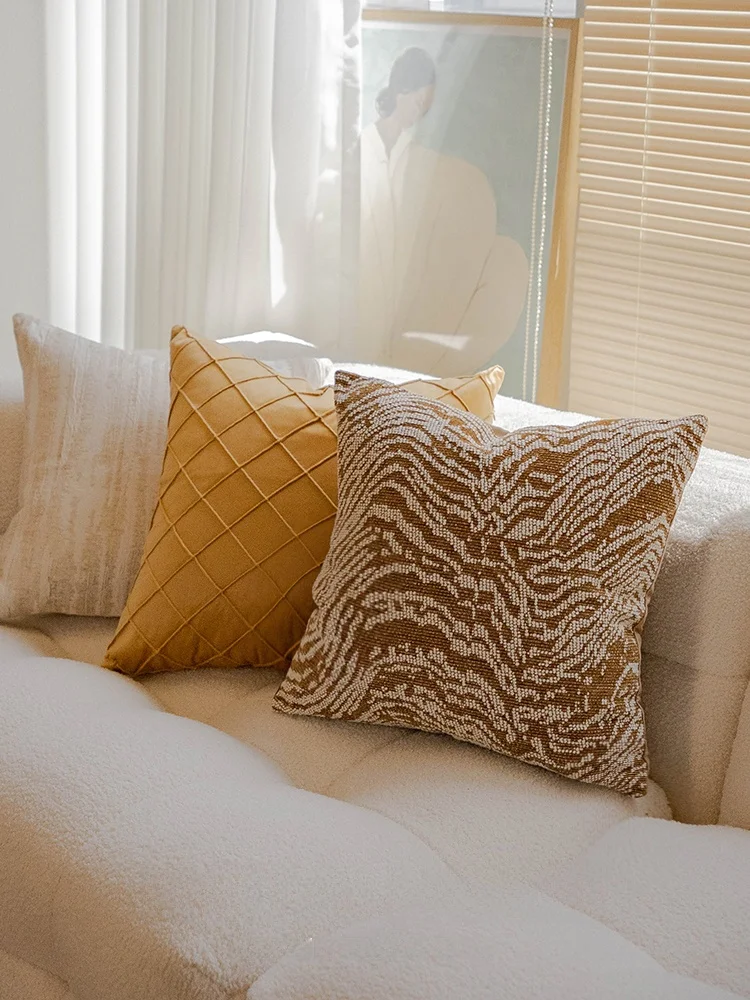 

Наволочка в скандинавском стиле для дивана, гостиной, спальни, автомобиля, роскошная подушка для гостевого дома, универсальная, из смешанной ткани