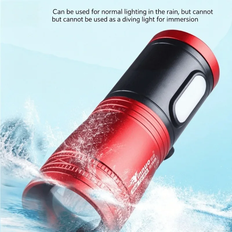 Portable Fishing Lantern Rechargeable 4 Light Source Fishing LED Flashlight Waterproof high power Night Fishing lamp for outdoor view 6
