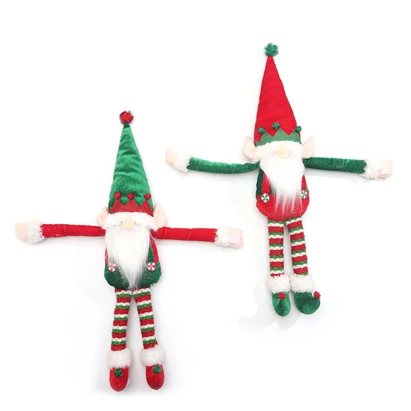 クリスマスカーテンバックルタイバック装飾品スウェーデン Gnome ファスナーバックルクランプ窓リビングルームホームドロップシッピング