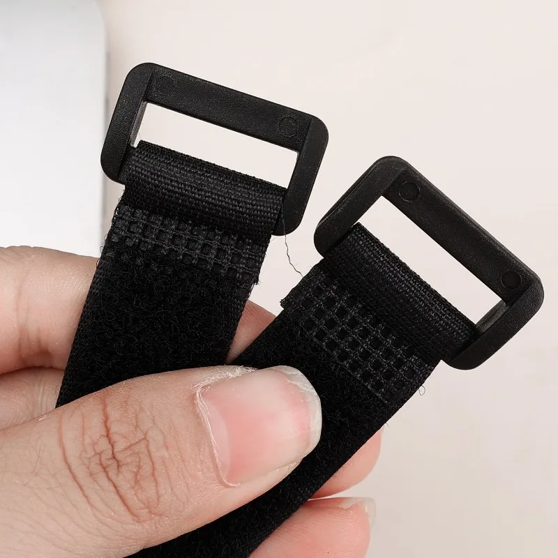 10–100 Stück wiederverwendbare Kabelbinder mit Klettverschluss, verstellbare Nylon-Kabelbinder, Nylon-Befestigungselemente, Kordelriemen, Organizer zur Sicherung von Drähten – Detail 7